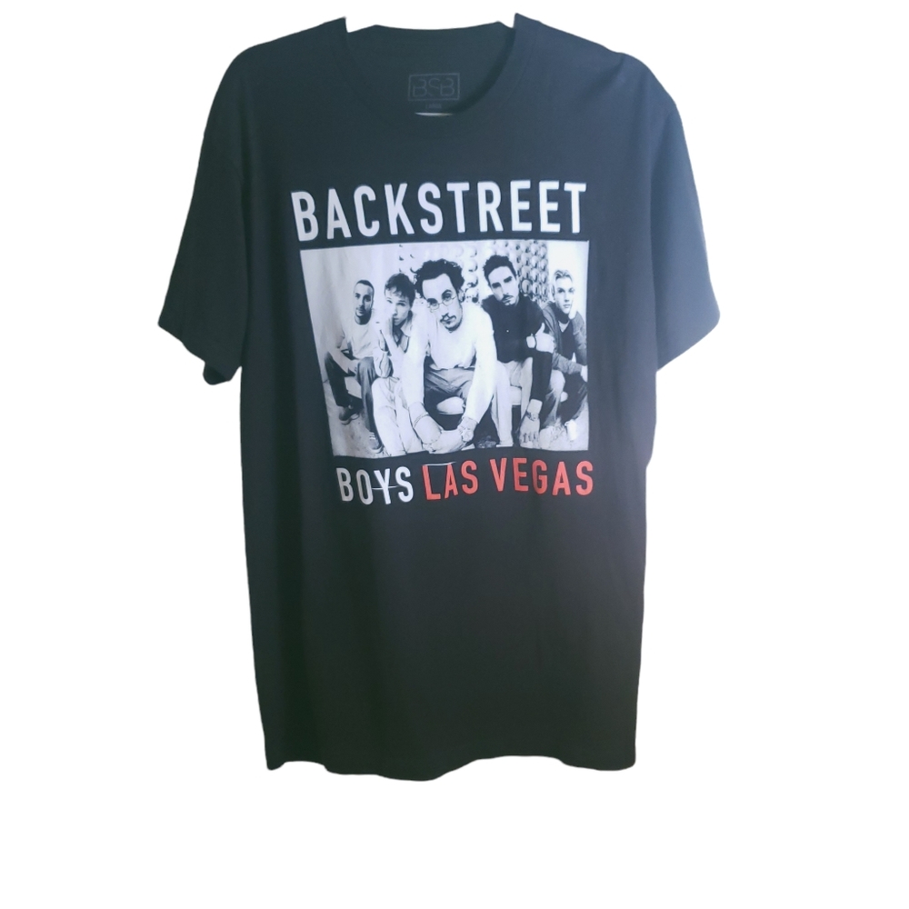 Backstreet Boys tour band graphic t-shirt 100% spun cotton Size Large